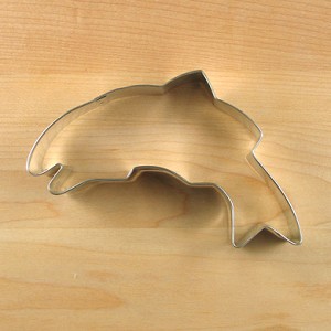 Fish shaped cookie cutter